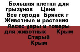 Большая клетка для грызунов  › Цена ­ 500 - Все города, Брянск г. Животные и растения » Аксесcуары и товары для животных   . Крым,Старый Крым